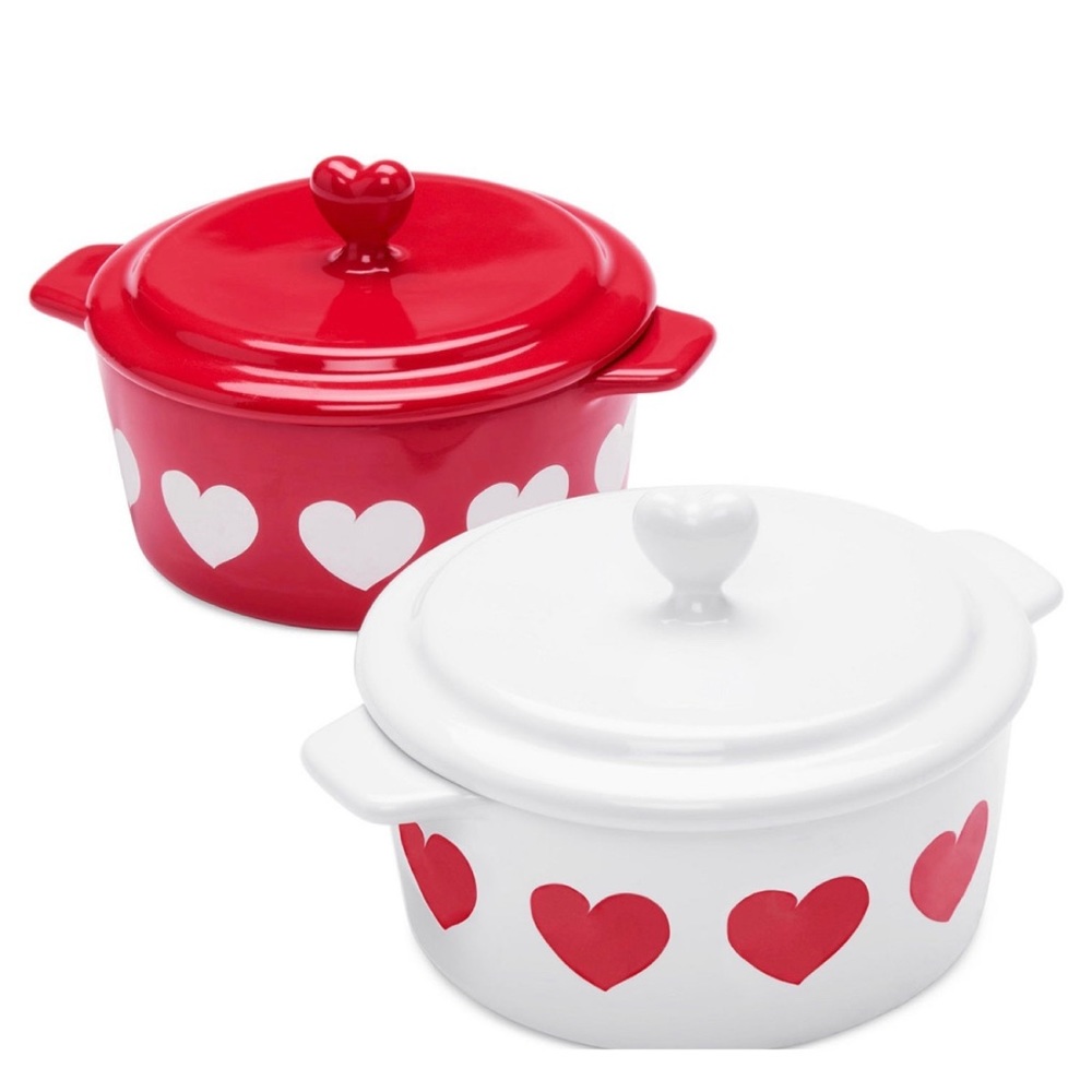 Porcelain Heart Cookware